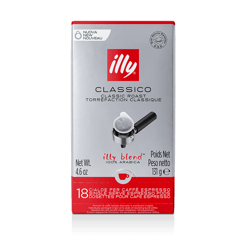 Illy – CLASSICO – E.S.E. Pads 44mm 18 Stk. Illy – CLASSICO – E.S.E. Pads 44mm 18 Stk.