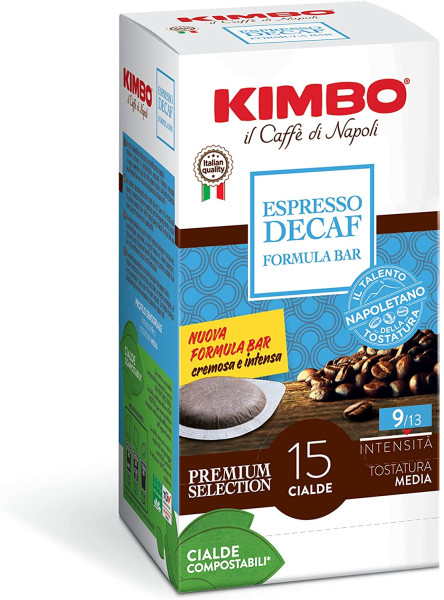 KIMBO Pads Espresso Decaffeinato - 15er Pack KIMBO Pads Espresso Decaffeinato - 15er Pack