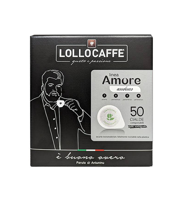 Lollo Caffè – ESE Pads Linea Amore Assoluto Lollo Caffè – ESE Pads Linea Amore Assoluto