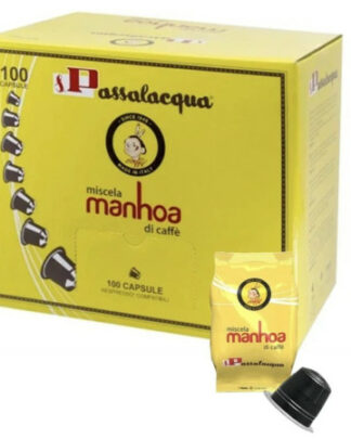 Passalacqua Manhoa – 100 Kapseln | Kompatibel mit Nespresso®