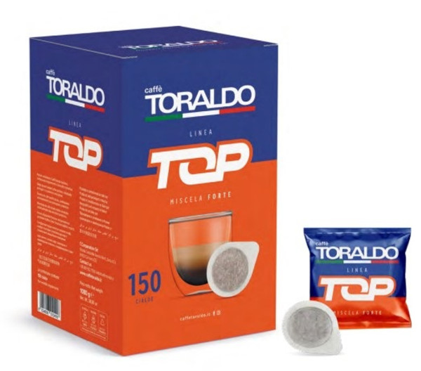 Caffè Toraldo Miscela Forte Top Pads – 150 E.S.E. Pads Caffè Toraldo Miscela Forte Top Pads – 150 E.S.E. Pads