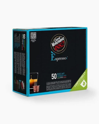 Vergnano Espresso Dek – 50 kompostierbare Kapseln
