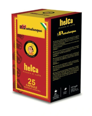 Passalacqua Helca Kapseln – 25 Stück | Kompatibel mit Nespresso®