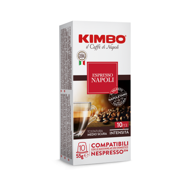 KIMBO Espresso Napoli Nespresso® kompatibel* – 10er Pack KIMBO Espresso Napoli Nespresso® kompatibel* – 10er Pack
