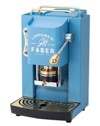 Faber - Pro Deluxe Turquoise - Kaffeemaschine für E.S.E. Pads